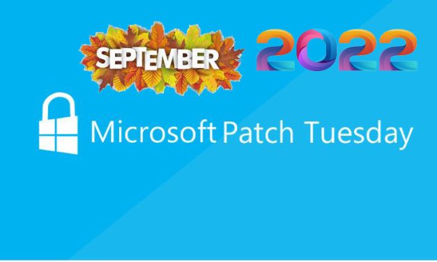 Microsoft Patch Tuesday – September 2022